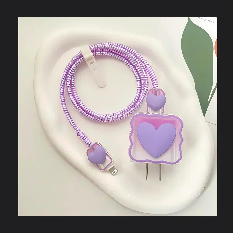 Purple Heart Charger Protector